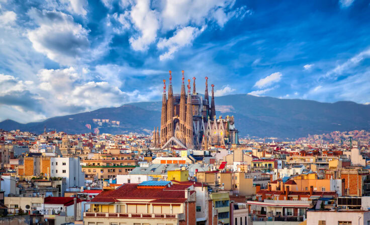 Spanish Cities The Sacred Barcelona Family