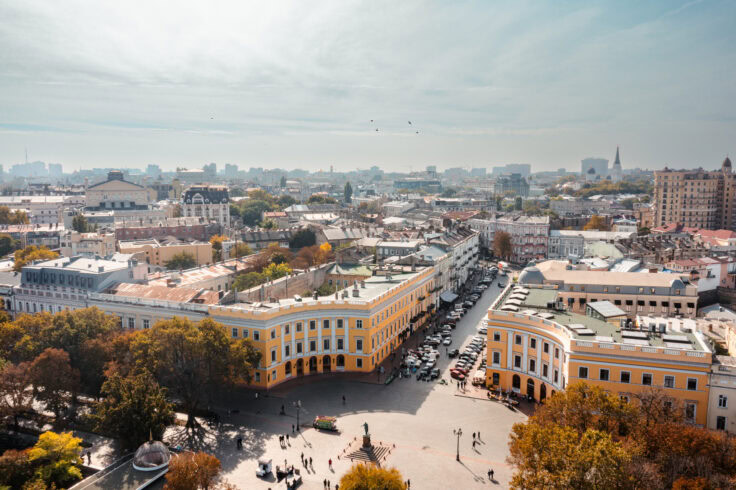 Aerial View Of Odessa